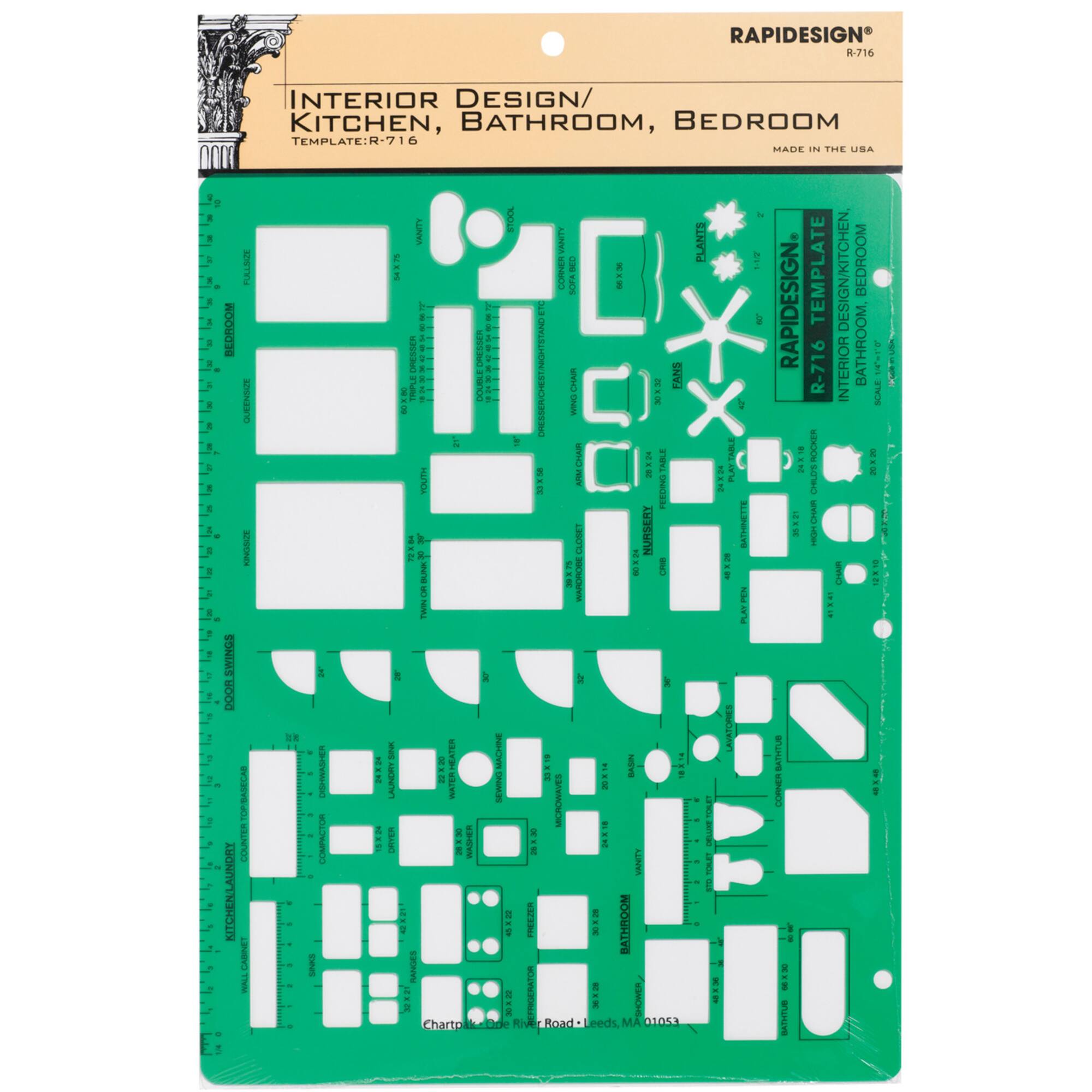 Pickett Kitchen, Bathroom & Bedroom Room Interior Design Template